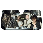 Plasticolor 003700R01 Star Wars Accordion Sunshade