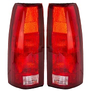 Driver and Passenger Taillights for Chevrolet Cadillac GMC Pickup Truck SUV