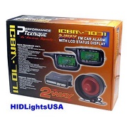 2-Way Car Alarm Security Alarm w/ LCD Status Display