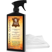 Leather Cleaner - Comes With Microfiber Towel - 18 oz Bottle Leather Cleaner - Comes With Microfiber Towel - 18 oz Bottle