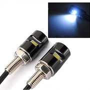 Rupse 2* White LED Motorcycle, Car License Plate Screw Blot Light Rupse 2* White LED Motorcycle, Car License Plate Screw Blot Light