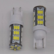 2pcs 42-SMD T15 12V LED Replacement Light Bulbs + STICKER