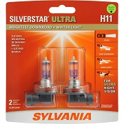 SYLVANIA H11 SilverStar Ultra High Performance Halogen Headlight SYLVANIA H11 SilverStar Ultra High Performance Halogen Headlight