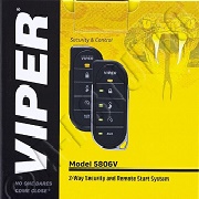 Viper 5806V 2-way Security System w/Remote