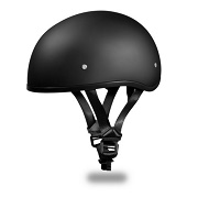 Daytona Helmets Slim Line Skull Cap D.O.T. 1/2 Shell Helmet