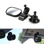 Iztoss Mini Car Baby View Mirror 2 IN 1