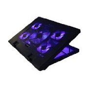 LotFancy® 12 to 17in Laptop Cooling Pad Cooler Chiller with 5 Fans
