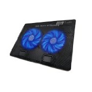 CUCCOT CP668 15.6 to 17in Portable Laptop Cooling Pad Black