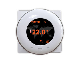 Smart thermostat with child lock function