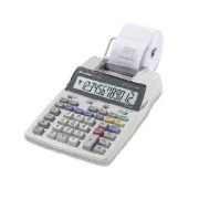 Sharp EL-1750V Portable Printing Calculator with Clock and Calendar