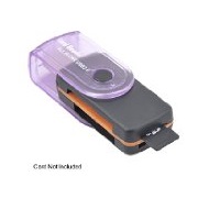 IndiSmack Rotating USB Multi Card Reader for SD MMC SDHC Cards