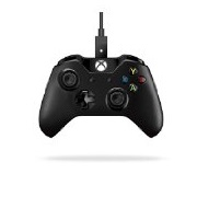 Microsoft Xbox One Controller + Cable for Windows