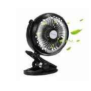 Rechargeable Operated Clip on Fan Elechomes USB Fan