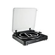Audio Technica AT-LP60BK Fully Automatic Belt-Drive Stereo Turntable