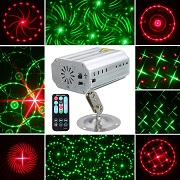 Jeteven Stage Laser Lights 12 Patterns LED Party Projector