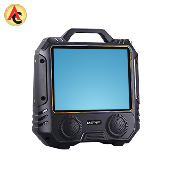 portable speaker with screen