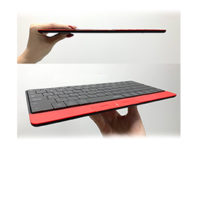 Wireless keyboard with touchpad