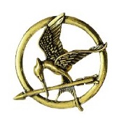 The Hunger Games Mockingjay Bird Brooch By Via Mazzini