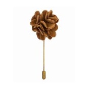 Knighthood Bronze Flower Lapel Pin