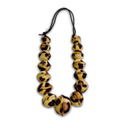 Leopard-printed cowhide