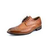 Bruno Homme Moda Italy Prince Men's Wingtip Lace-up Oxfords