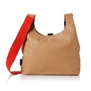 Orla Kiely Embossed Floral Leather Midi Sling Bag