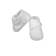 Boy's Cotton Shoes with Button Closure