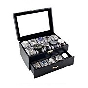 Best Ers In Watch Cabinets Cases See China Alternatives Caddy Bay Collection Black Clic Watch Case With Clear Gl Top
