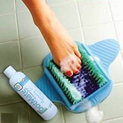 The FootMate System Foot Massager & Scrubber, Rejuvenating Gel