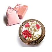 Elesa Miracle Purse Hook, 8 Choices With Velvet Pouch