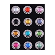 Science Purchase 12-Piece Colorful Diamond Handbag Hook