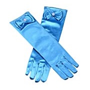 TagoWell Girls' Stretch Long Full Finger Dress Gloves