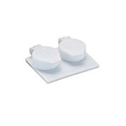 White Contact Lens Case (3 Pack)