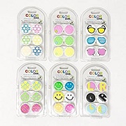 Contact Lens Case, Value Pack, Multiple Designs (Six 3-packs)