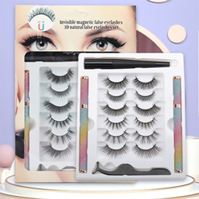 Magnetic lashes, tweezer, eyeliner set