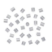 144-Piece Earring Safety Backs, Small, Clear