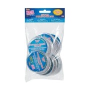 12-Piece Design-A-Button 2 ½in Clear Plastic