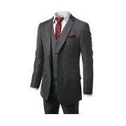 Mondaysuit Men's Modern Fit 3-Piece Suit
