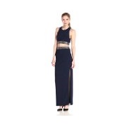 Xscape Women's 2 Piece ITY with Beaded Waist