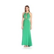 Xscape Women's Long ITY with Beaded Front, Back