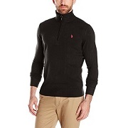 U.S. Polo Assn. Men's Solid Half-Zip Sweater