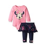 Disney Baby Girl's 2-Piece Minnie Mouse Skegging Chiffon Set