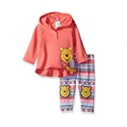 Disney Baby Girl's Winnie the Pooh Hooded Pullover and Legging Set