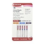 Singer 10-Pack Regular Point Machine Needles