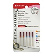 Singer Titanium Universal Regular Point Machine Needles
