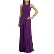 Ssyiz Women's Pleated Chiffon Floor Length Evening Dress Ssyiz Women's Pleated Chiffon Floor Length Evening Dress