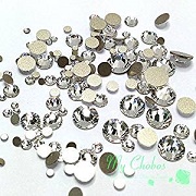 Swarovski Crystal Flatback Rhinestones, Various Sizes