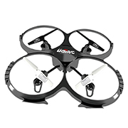 UDI U818A 2.4GHz 4 CH 6 Axis Gyro RC Quadcopter with Camera RTF Mode 2