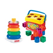 Fisher-Price Baby's First Blocks and Rock Stack Bundle