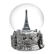 Paris France Eiffel Tower Snow Globe65mm